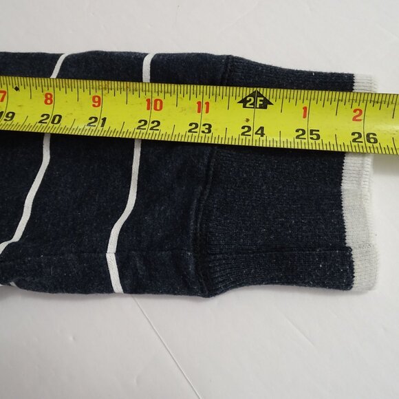 Billabong Striped Full Zip Hoodie Jacket Men Size L Charcoal Gray White Pockets - Picture 9 of 11